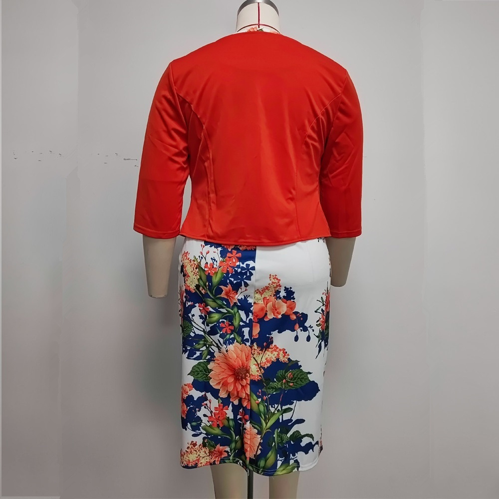 Ethnic Fashion Pakistan - Damesmode set met lange mouwen, print,