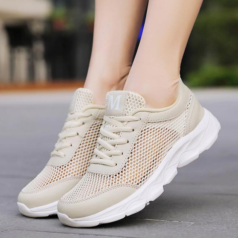 Ethnic Fashion Show Ideas - Zomer Ademende Sneakers Vrouwen Mesh Dames