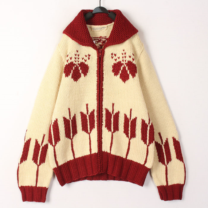 Ethnic Fashion Online - Vintage los gebreid damesvest in etnische