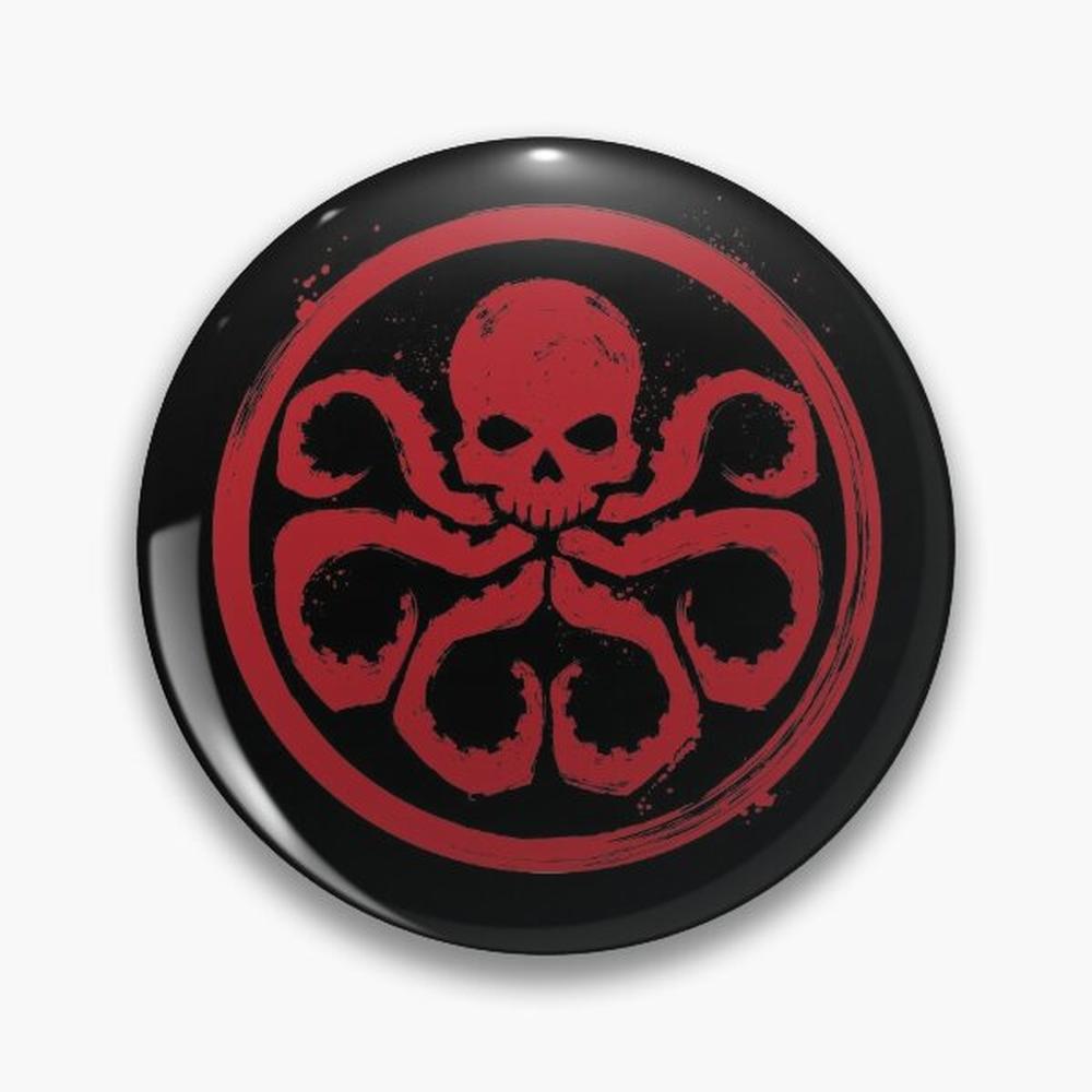 Ethnic Modern Fashion - Ik Ben Hydra Pin Buttons Broches