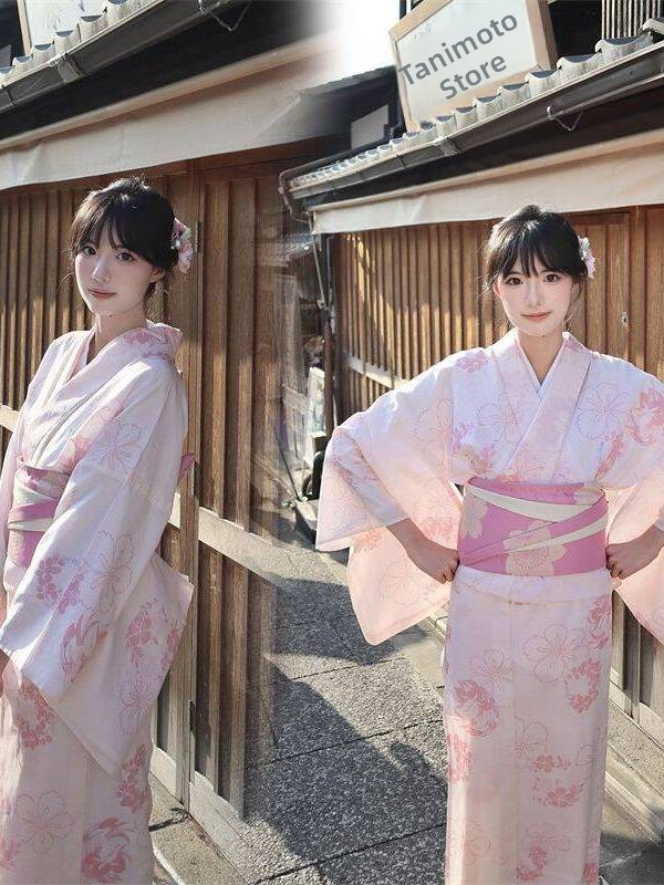 Ethnic Fashion Online - Traditionele Japanse kimono fotografie kostuum tienermeisje