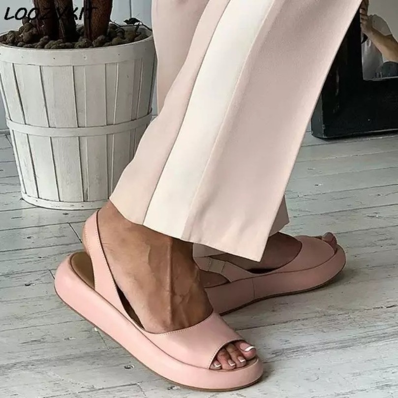 Ethnic Modern Fashion - Vlakke sandalen slippers dames cloud flip-flops