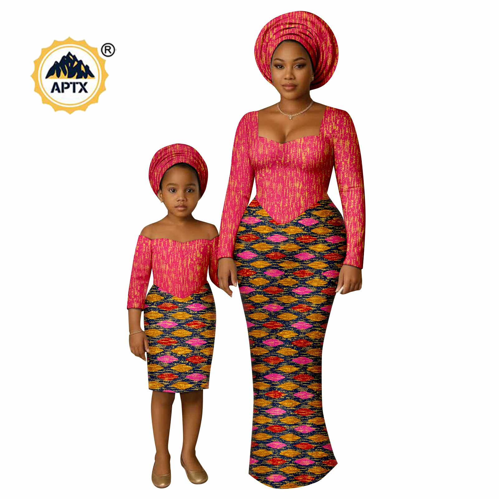 African Ankara Print - Afrikaanse Print Lange Jurken voor Vrouwen