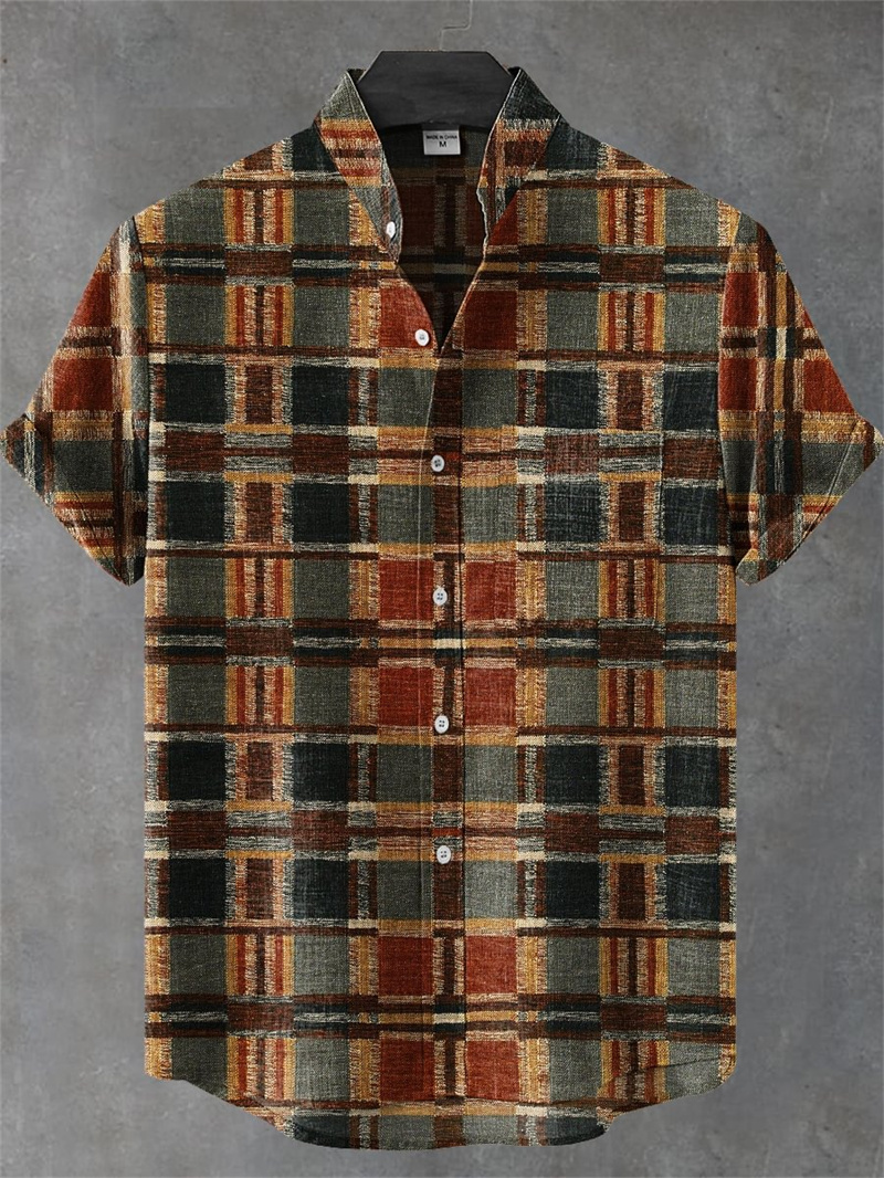 Heren overhemd met korte mouwe - Men'S Ethnic Fashion Trends recensie en prijs
