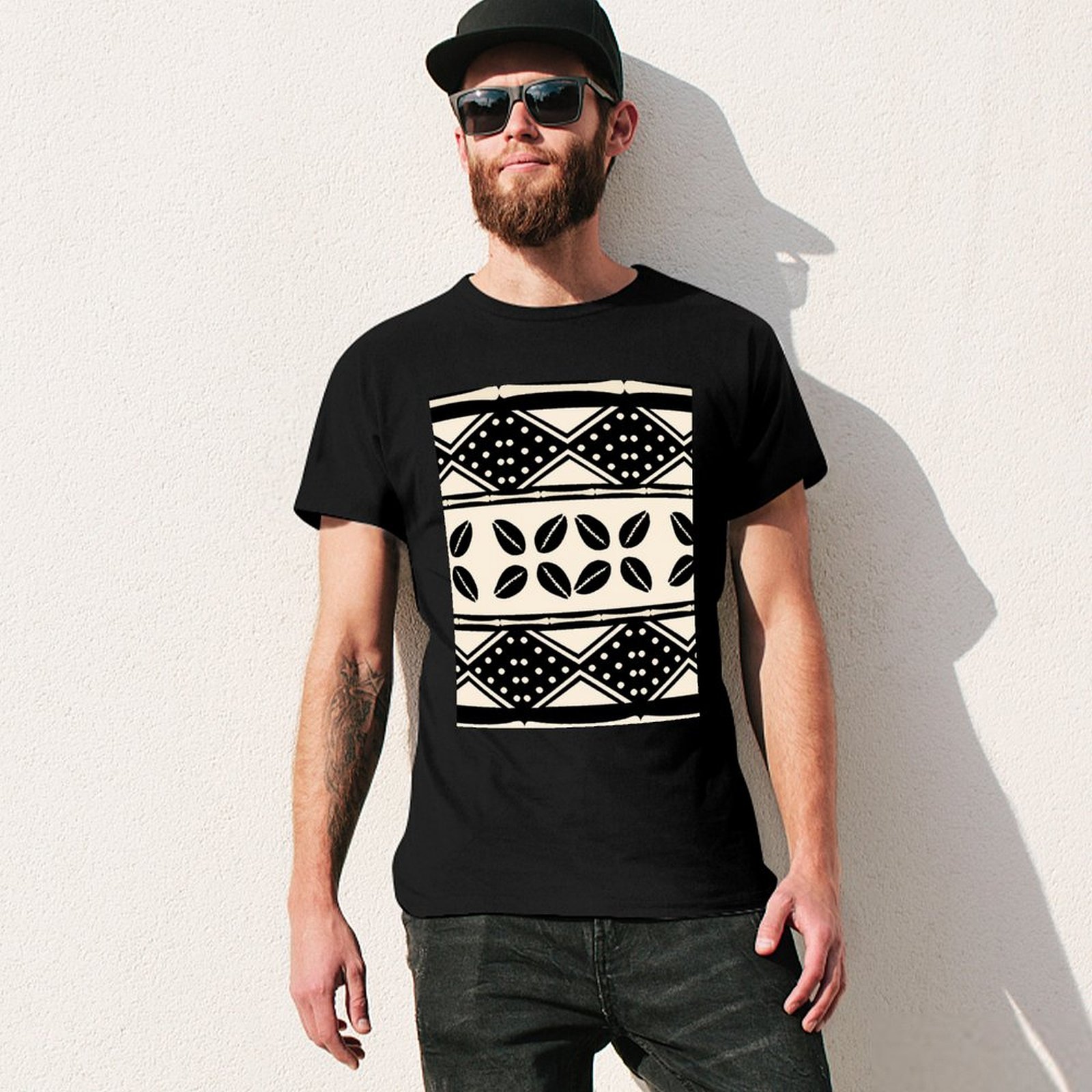 Afrikaans abstract modderdoekp - Mudcloth Print Top recensie en prijs