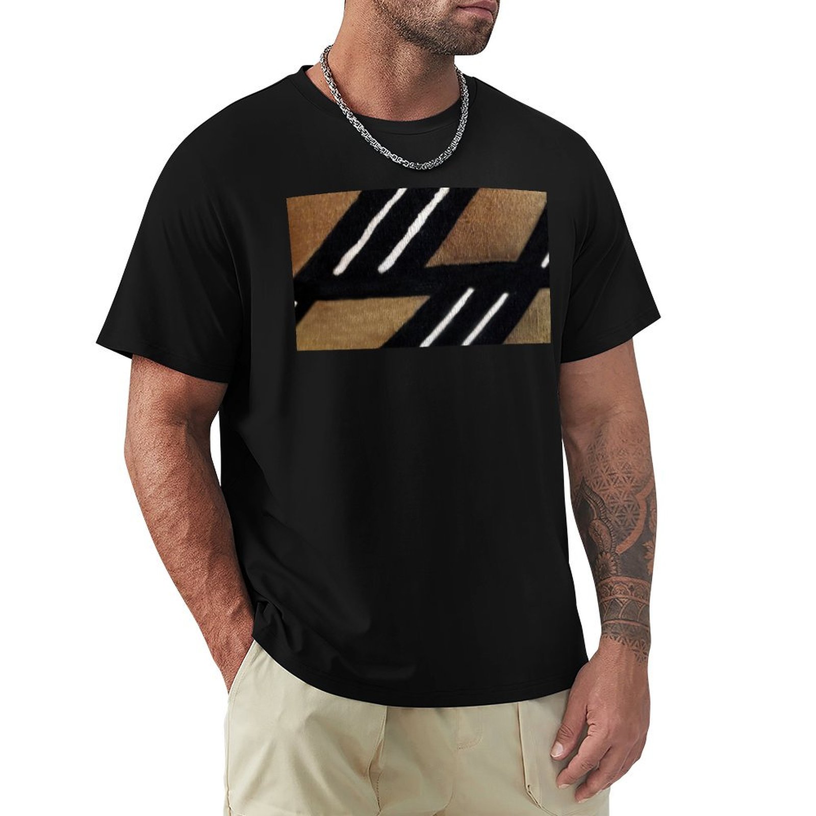 Afrikaans modderdoek T-shirt,  - Mudcloth Print Top recensie en prijs