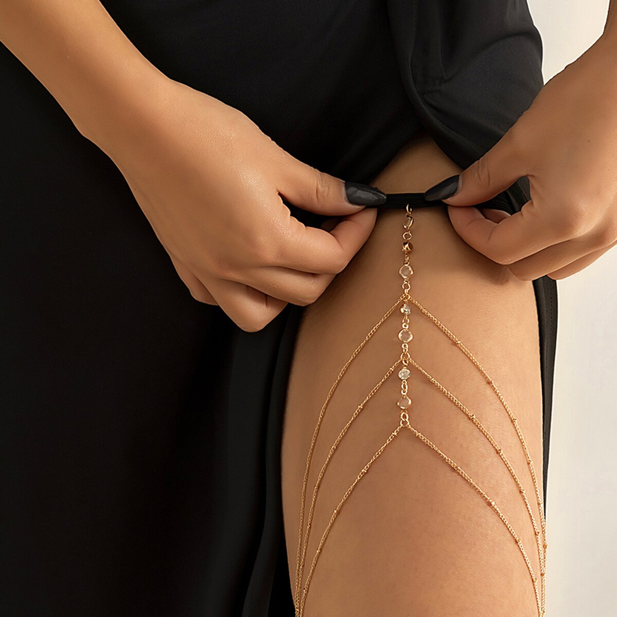 Boho elastische band kristal b - Ethnic Fashion Jewellery recensie en prijs