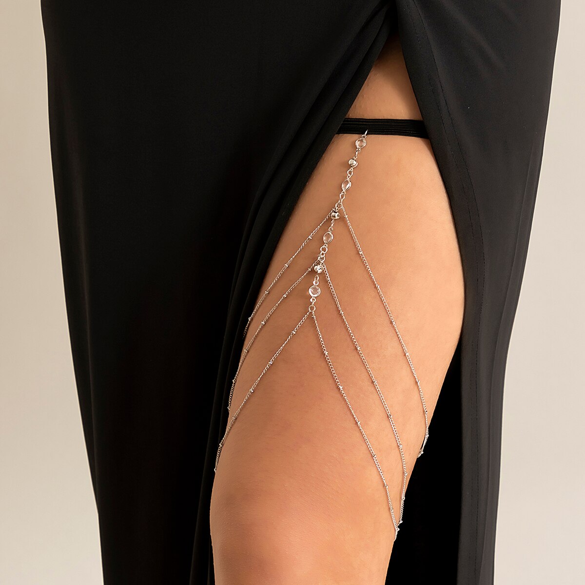 Boho elastische band kristal b - Ethnic Fashion Jewellery recensie en prijs