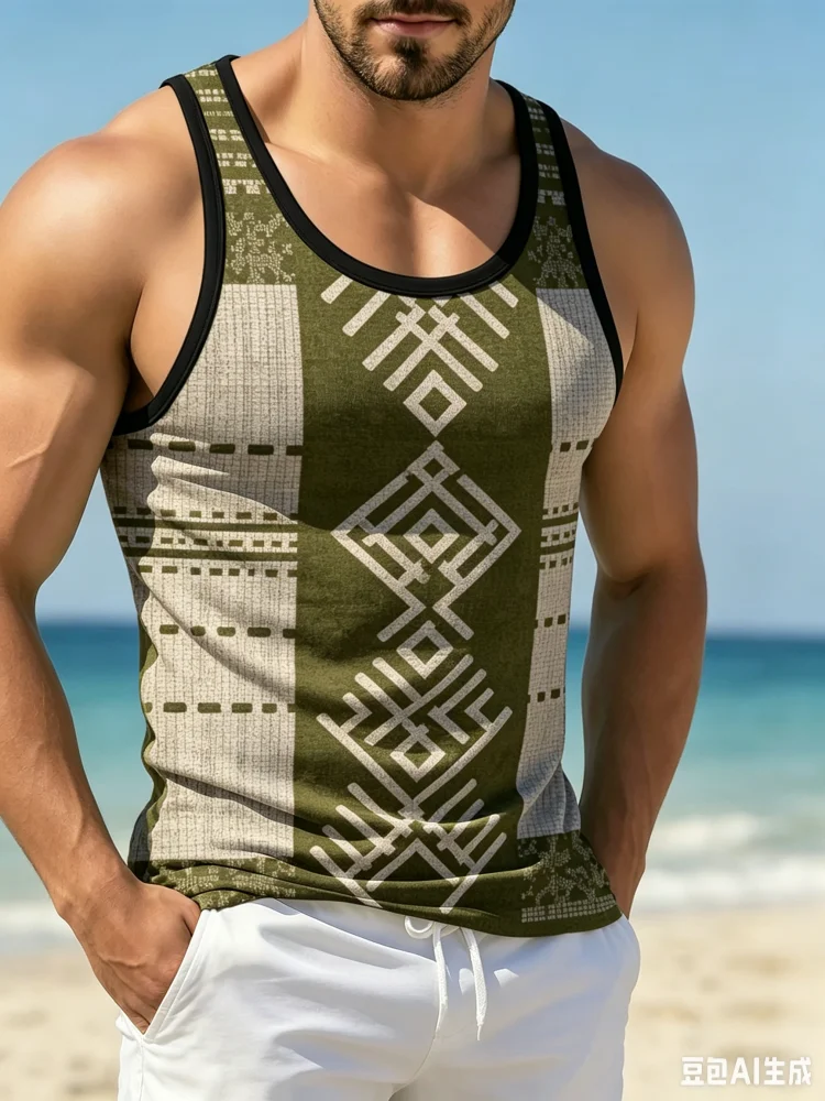 Vintage etnische geometrische  - Men'S Ethnic Fashion Trends recensie en prijs