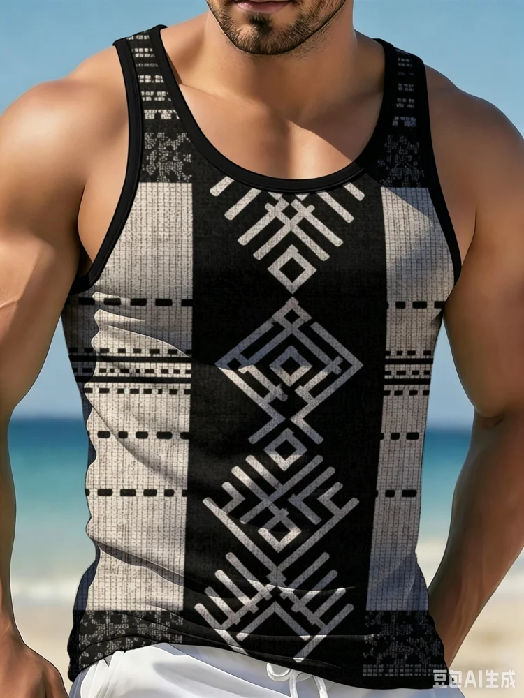 Vintage etnische geometrische  - Men'S Ethnic Fashion Trends recensie en prijs