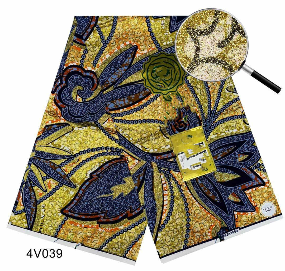 Ankara Afrikaanse polyester wa - African Ankara Print recensie en prijs