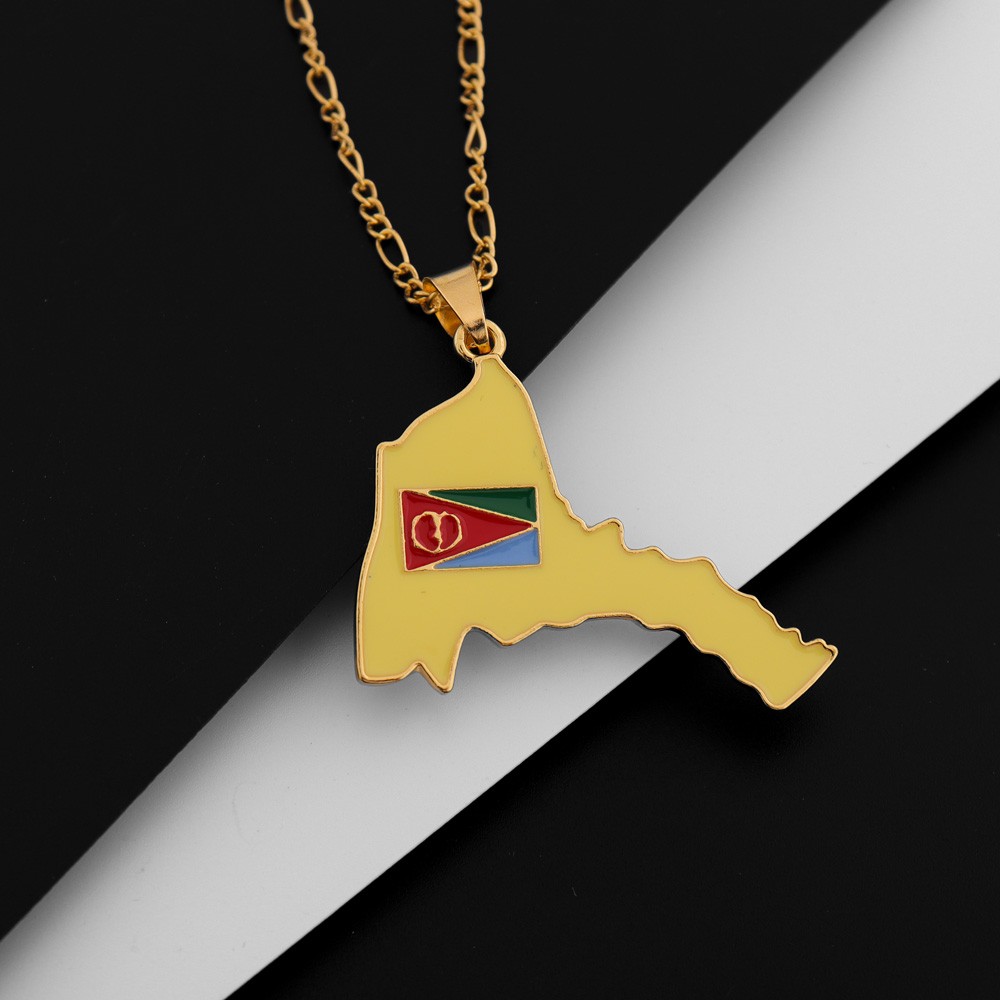 Exquise Eritrea Map Hanger Ket - Men'S Ethnic Fashion Trends recensie en prijs