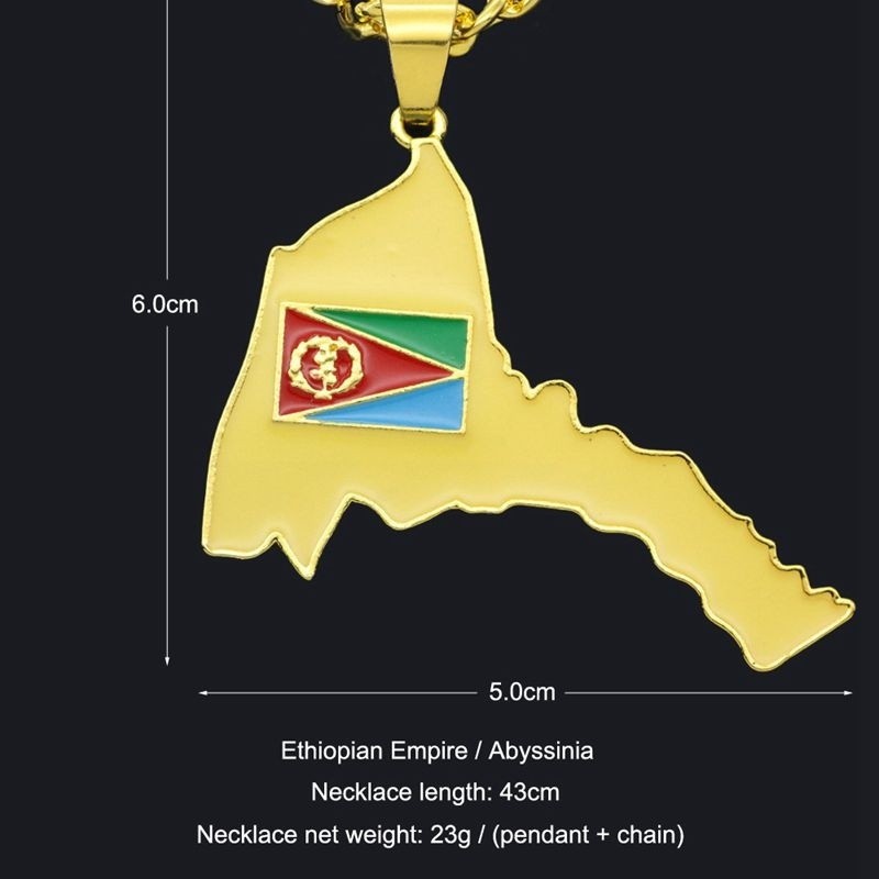 Exquise Eritrea Map Hanger Ket - Men'S Ethnic Fashion Trends recensie en prijs
