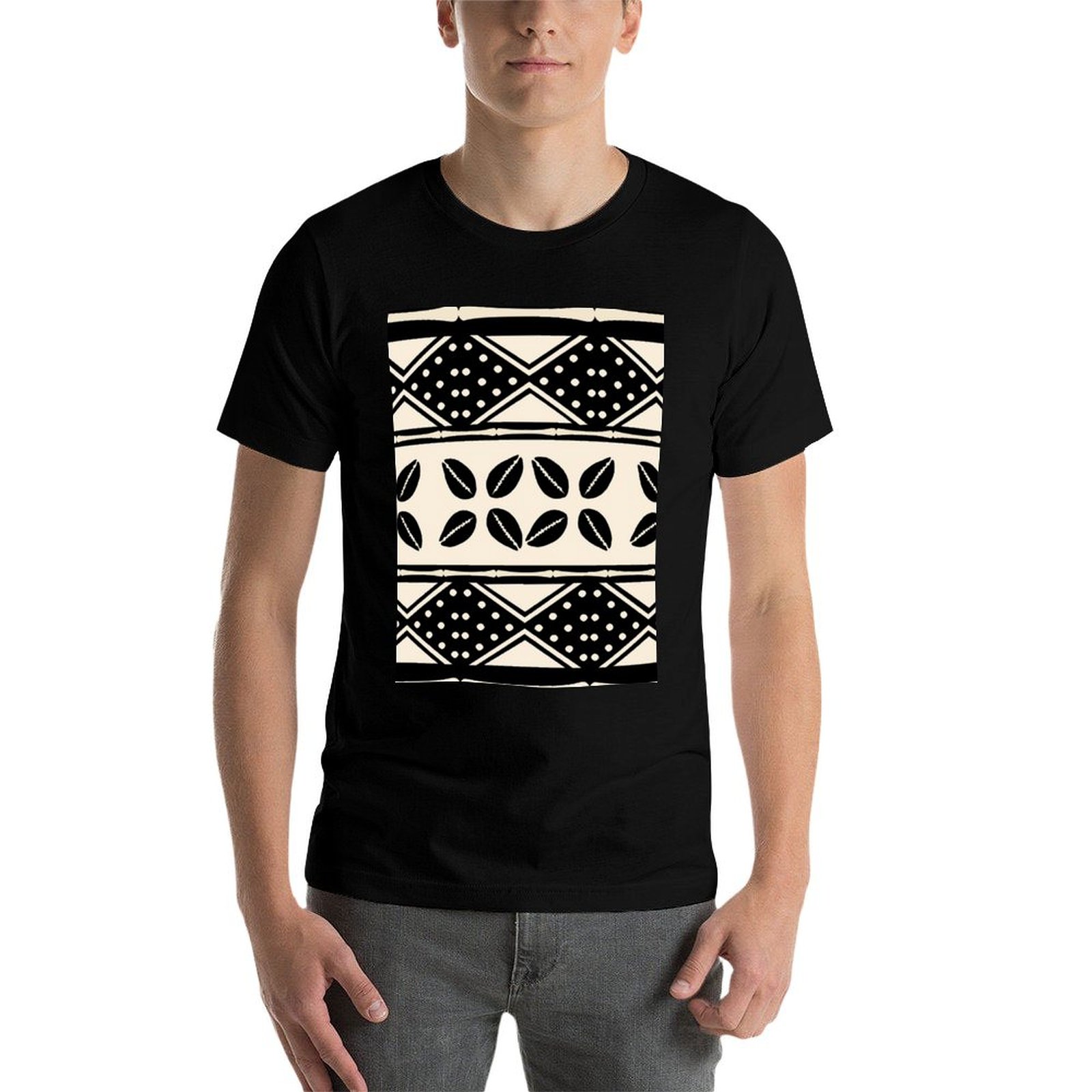 Afrikaans abstract modderdoekp - Mudcloth Print Top recensie en prijs