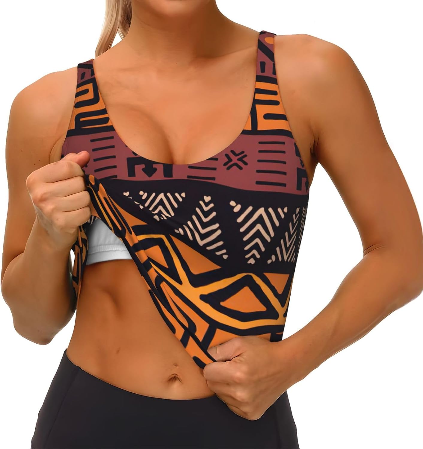 Afrikaanse modderdoek tribale  - Mudcloth Print Top recensie en prijs