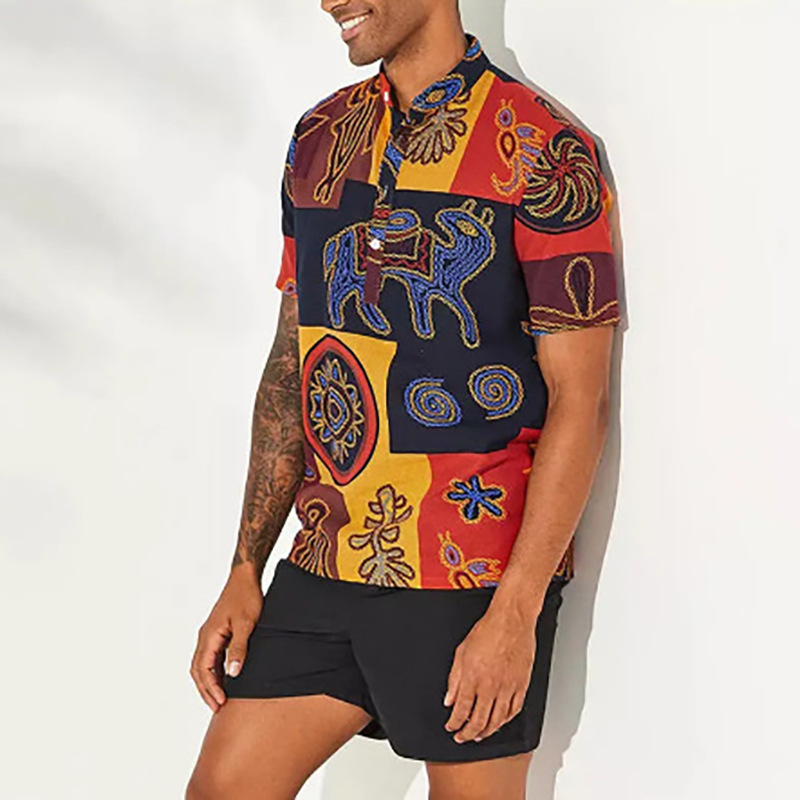 Zomer 2022 nieuwe Europese en  - Men'S Ethnic Fashion Trends recensie en prijs