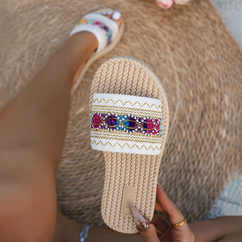 Damesslippers Outdoor Platte D - Ethnic Fashion Designer recensie en prijs