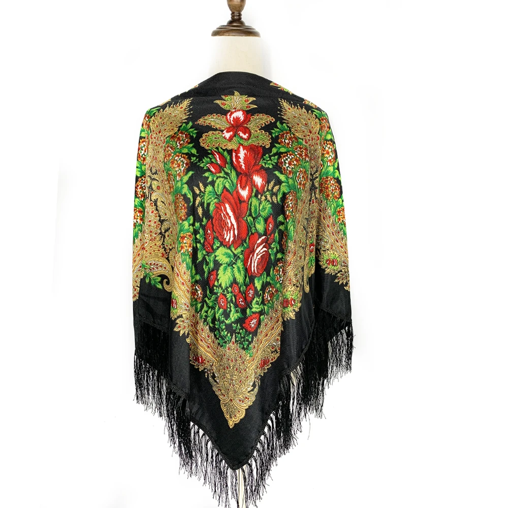 130*130 cm Etnische Stijl Russ - Winter Ethnic Fashion For Women recensie en prijs