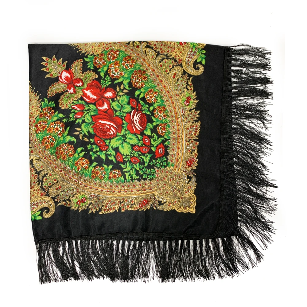 130*130 cm Etnische Stijl Russ - Winter Ethnic Fashion For Women recensie en prijs