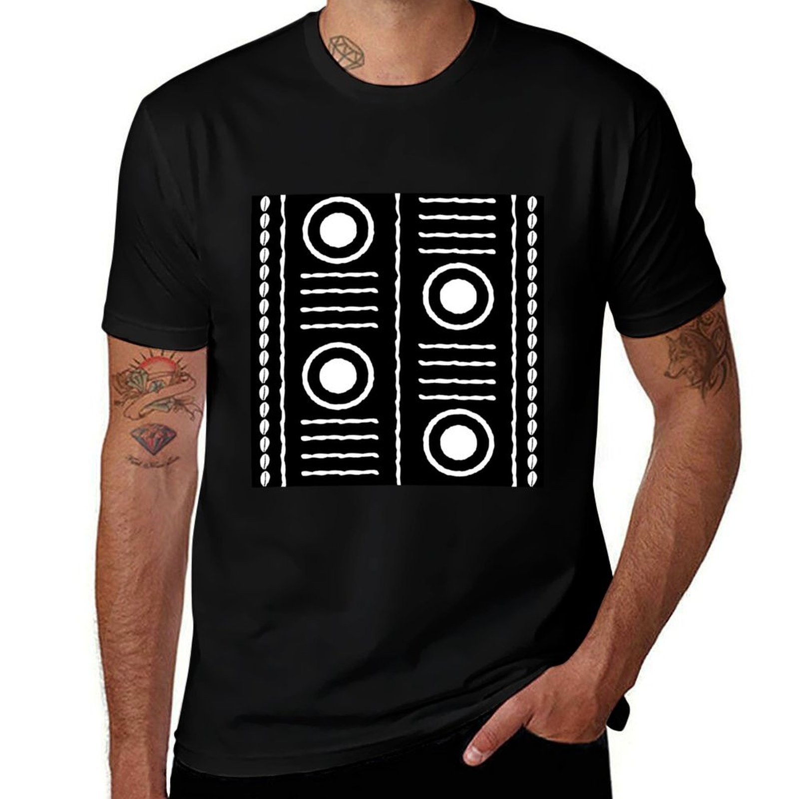 Traditioneel Afrikaans modderd - Mudcloth Print Top recensie en prijs